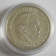 Monaco 100 Francs 1999 Golden Jubilee Silver