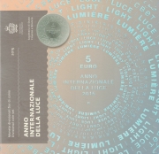 San Marino Coin Set 2015 Year of Light