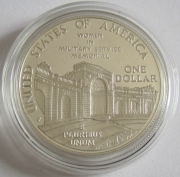 USA 1 Dollar 1994 Women in Military Service for America...