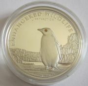Cook-Inseln 5 Dollars 2008 Tiere Adeliepinguin