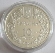 Ukraine 10 Hryvnia 2004 Wildlife Black Sea Harbour...