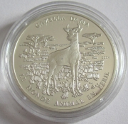 Benin 1000 Francs 2004 Tiere Damagazelle