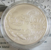 Finland 20 Euro 2011 Protecting the Baltic Sea 1 Oz...