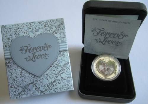 Tuvalu 50 Cents 2012 Forever Love Koala