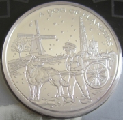 Belgium 20 Euro 2010 Dog of Flanders Silver