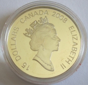 Kanada 15 Dollars 2008 Lunar Ratte
