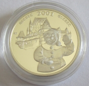 Kanada 50 Cents 2001 Feste Quebec