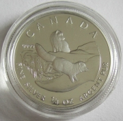 Kanada 2 + 3 + 4 + 5 Dollars 2004 Polarfuchs
