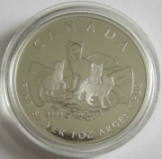 Kanada 2 + 3 + 4 + 5 Dollars 2004 Polarfuchs