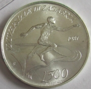 San Marino 500 + 1000 Lire 1987 Universiade Zagreb BU