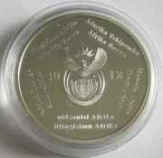 South Africa 2 Rand 2018 Football World Cup in Russia 1 Oz Silver