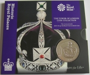 United Kingdom 5 Pounds 2019 Tower of London Crown Jewels BU