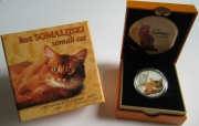 Niue 1 Dollar 2015 Mans Best Friends Katzen Somali-Katze