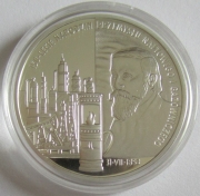 Poland 10 Zloty 2003 150 Years Petroleum & Gas Industry Silver