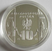 Polen 10 Zlotych 2000 130 Jahre Polenmuseum Rapperswil