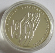 Poland 10 Zlotych 1998 80 Years Independence Silver