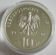 Poland 10 Zlotych 1997 Pawel Edmund Strzelecki Silver
