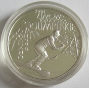 Polen 10 Zlotych 1998 Olympia Nagano Snowboard