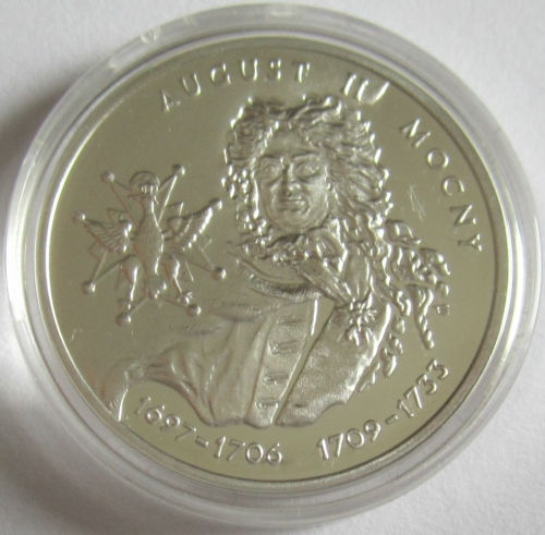 Polen 10 Zlotych 2002 August II Mocny