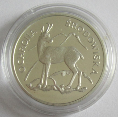 Polen 100 Zlotych 1979 Tiere Tatra-Gämse