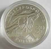Polen 20 Zlotych 2001 Architektur Salzbergwerk Wieliczka