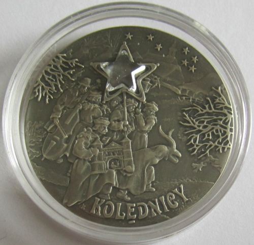 Polen 20 Zlotych 2001 Feste Kolednicy / Sternsinger