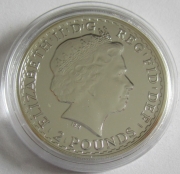 United Kingdom 2 Pounds 2014 Britannia 1 Oz Silver