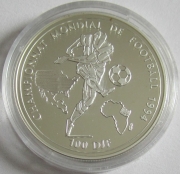 Djibouti 100 Francs 1994 Fußball-WM in den USA
