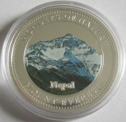 Cook-Inseln 1 Dollar 2009 Wonders of Nature Mount Everest