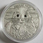 Niue 2 Dollars 2013 Fox Babies Fennec 1 Oz Silver