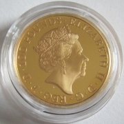 United Kingdom 100 Pounds 2019 Queens Beasts Yale of Beaufort 1 Oz Gold Proof