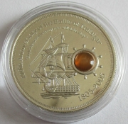 Cook Islands 1 Dollar 2005 200 Years Battle of Trafalgar Silver Proof