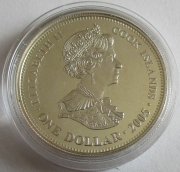 Cook Islands 1 Dollar 2005 200 Years Battle of Trafalgar...