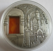 Palau 10 Dollars 2011 Mineral Art Schloss Neuschwanstein