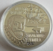 Netherlands 50 Euro 1996 Willem Barentsz Silver