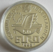 Netherlands 50 Euro 1998 M. C. Escher Silver