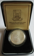 Falkland Islands 50 Pence 1982 Liberation Silver Proof