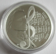 Tuvalu 1 Dollar 2011 Great Composers Franz Liszt 1 Oz Silver