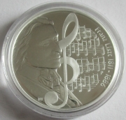 Tuvalu 1 Dollar 2011 Great Composers Franz Liszt