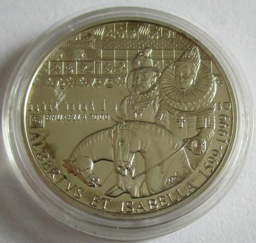Belgium 500 Francs 1999 European Capital of Culture Brussels Silver Proof