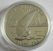 Andorra 20 Diners 1989 Olympics Barcelona Sailing Silver