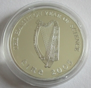 Ireland 10 Euro 2005 William Rowan Hamilton Silver