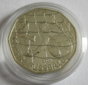 Österreich 5 Euro 2004 100 Jahre Fußball