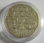 Austria 5 Euro 2004 100 Years Football Silver