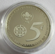 Portugal 5 Euro 2007 100 Jahre Pfadfinder PP (lose)