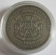 Burkina Faso 1000 Francs 2015 Wolpertinger 1 Oz Silver