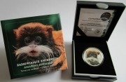 Niue 1 Dollar 2015 Wildlife Emperor Tamarin Silver