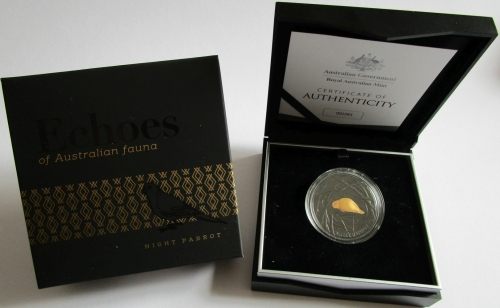 Australien 5 Dollars 2019 Echoes of Fauna Night Parrot