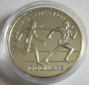 Salomonen 10 Dollars 1994 Olympia Atlanta Staffellauf