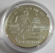 Vietnam 100 Dong 1992 Football World Cup in the USA Silver